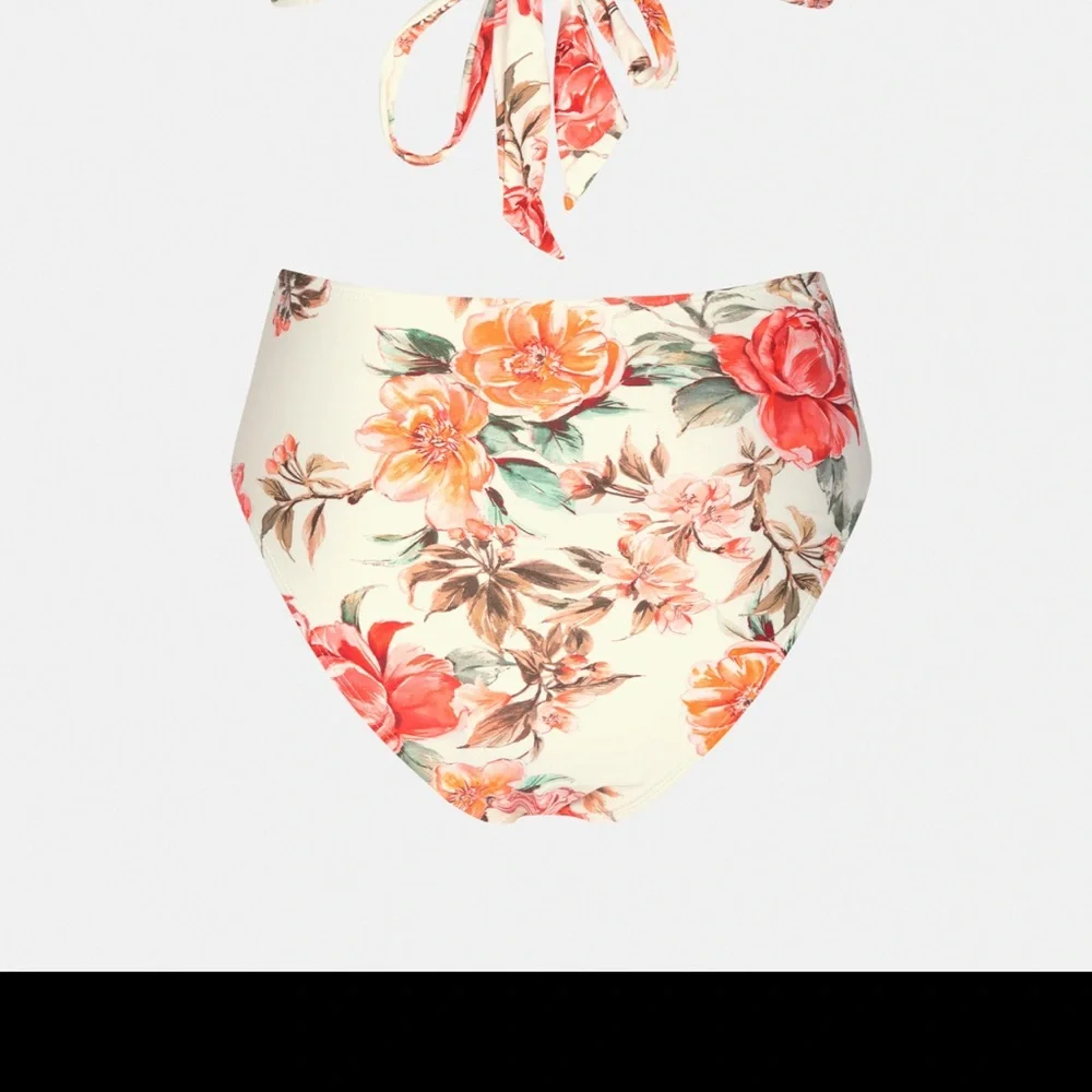 DONATED 11/1/24 Elegant Rose Twist high waist bottoms - Picture 10 of 11